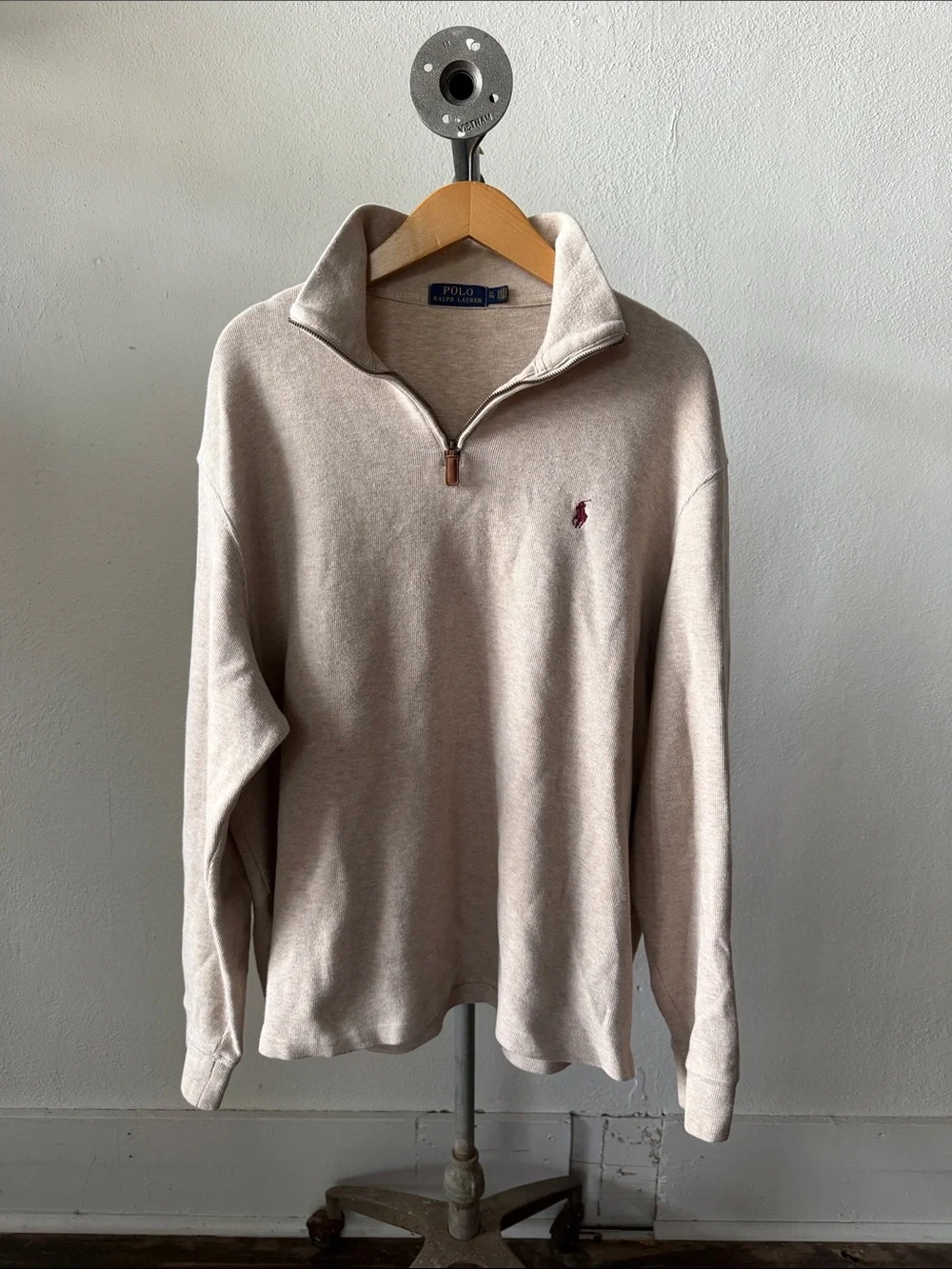 Polo Ralph Lauren 1/4 Zip Sweatshirt Size XL